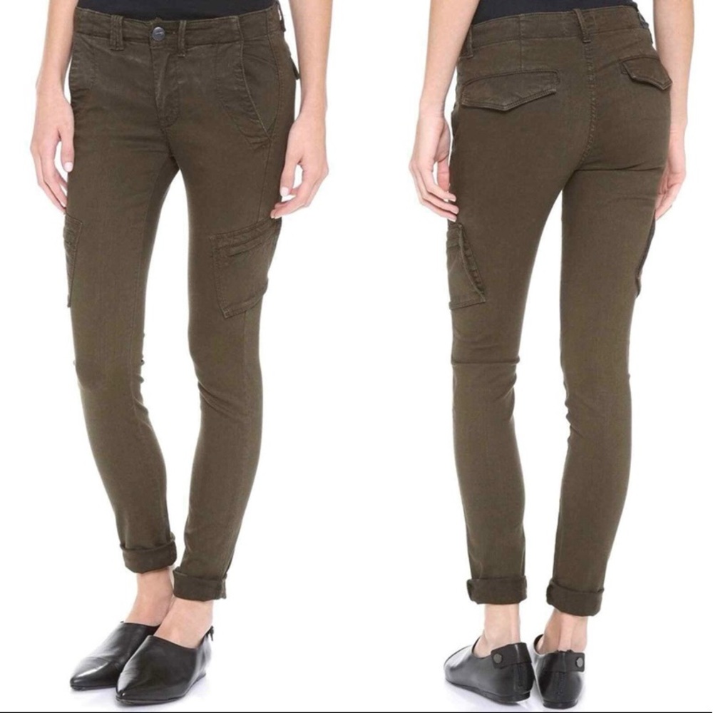 Vince Slim Cargo Pant Khaki Green